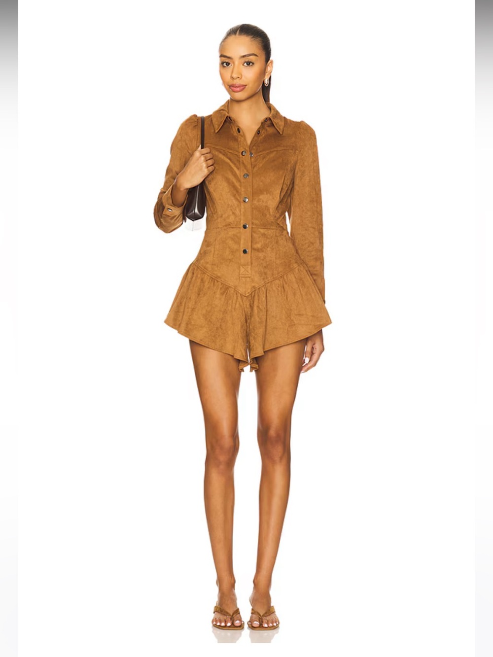 Enid Romper in Taupe
SAYLOR